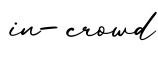 单词in-crowd书写