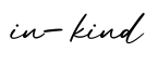 单词in-kind书写