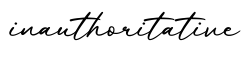 单词inauthoritative书写