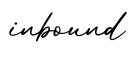 单词inbound书写