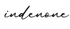 单词indenone书写