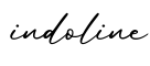 单词indoline书写