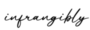 单词infrangibly书写