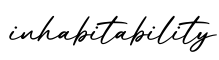 单词inhabitability书写