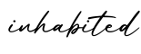 单词inhabited书写