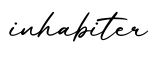单词inhabiter书写