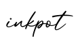 单词inkpot书写