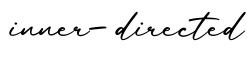 单词inner-directed书写