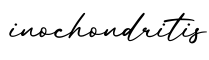 单词inochondritis书写
