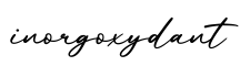 单词inorgoxydant书写
