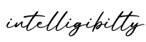 单词intelligibilty书写