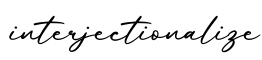 单词interjectionalize书写