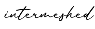 单词intermeshed书写