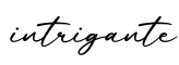 单词intrigante书写