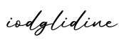 单词iodglidine书写
