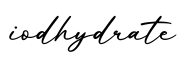 单词iodhydrate书写
