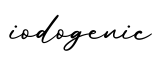 单词iodogenic书写