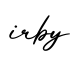 单词irby书写