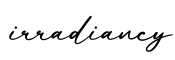 单词irradiancy书写