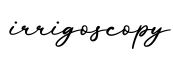 单词irrigoscopy书写