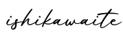 单词ishikawaite书写