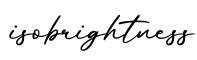 单词isobrightness书写