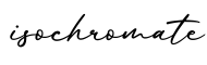 单词isochromate书写
