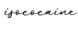 单词isococaine书写