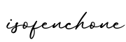 单词isofenchone书写