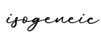 单词isogeneic书写