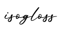 单词isogloss书写