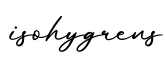 单词isohygrens书写