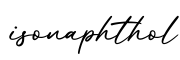 单词isonaphthol书写