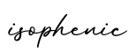 单词isophenic书写