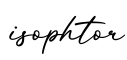 单词isophtor书写