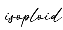 单词isoploid书写