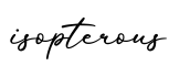 单词isopterous书写