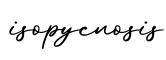 单词isopycnosis书写