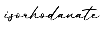 单词isorhodanate书写