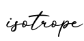 单词isotrope书写