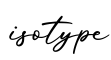 单词isotype书写
