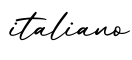 单词italiano书写