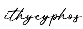 单词ithycyphos书写