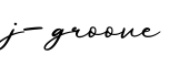 单词j-groove书写