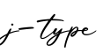 单词j-type书写
