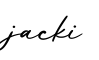 单词jacki书写