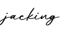 单词jacking书写