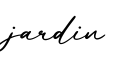 单词jardin书写
