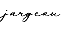 单词jargeau书写