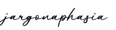 单词jargonaphasia书写